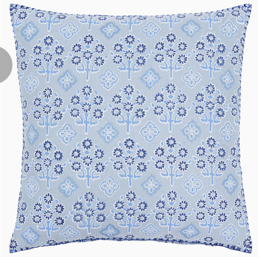Aanan Light Indigo Decorative Pillow