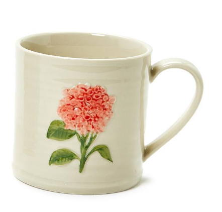 Hydrangea Mug Pink