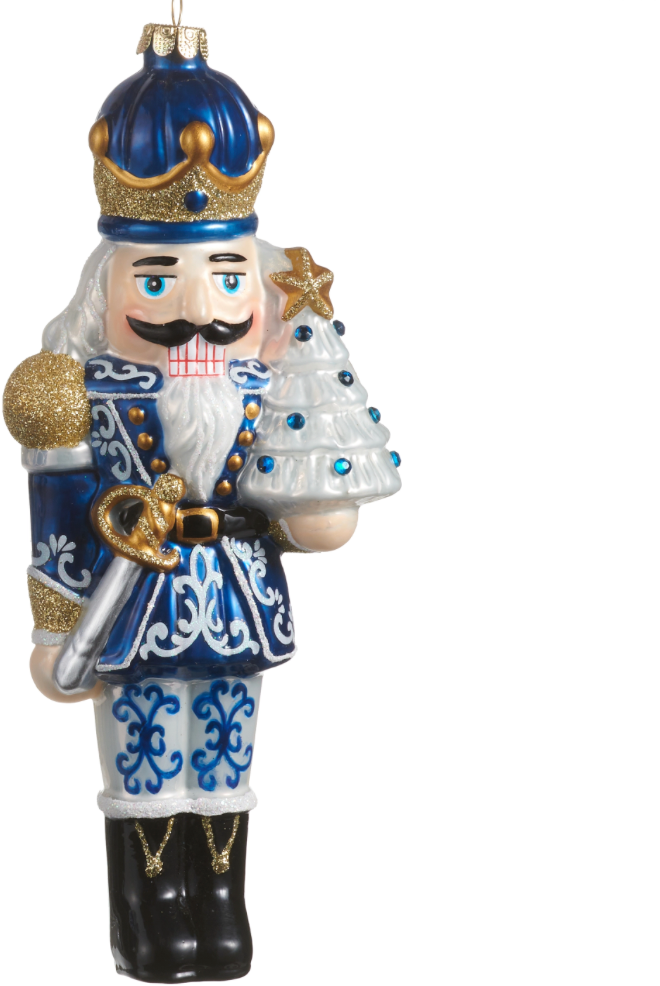 Chinoiserie Nutcracker Ornament
