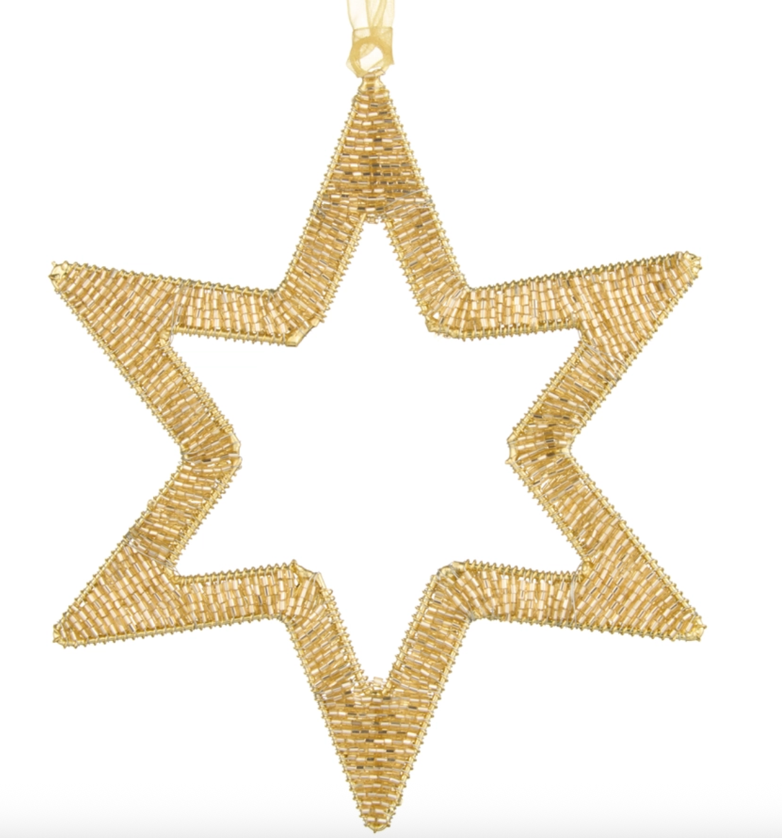 Christmas Ornament Gold star
