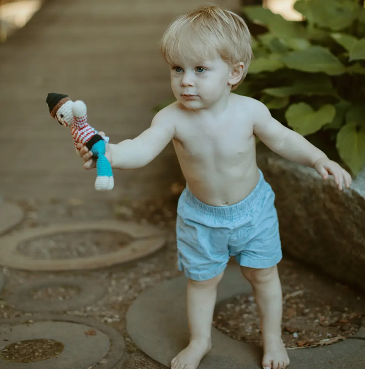 Handmade Pirate Rattle