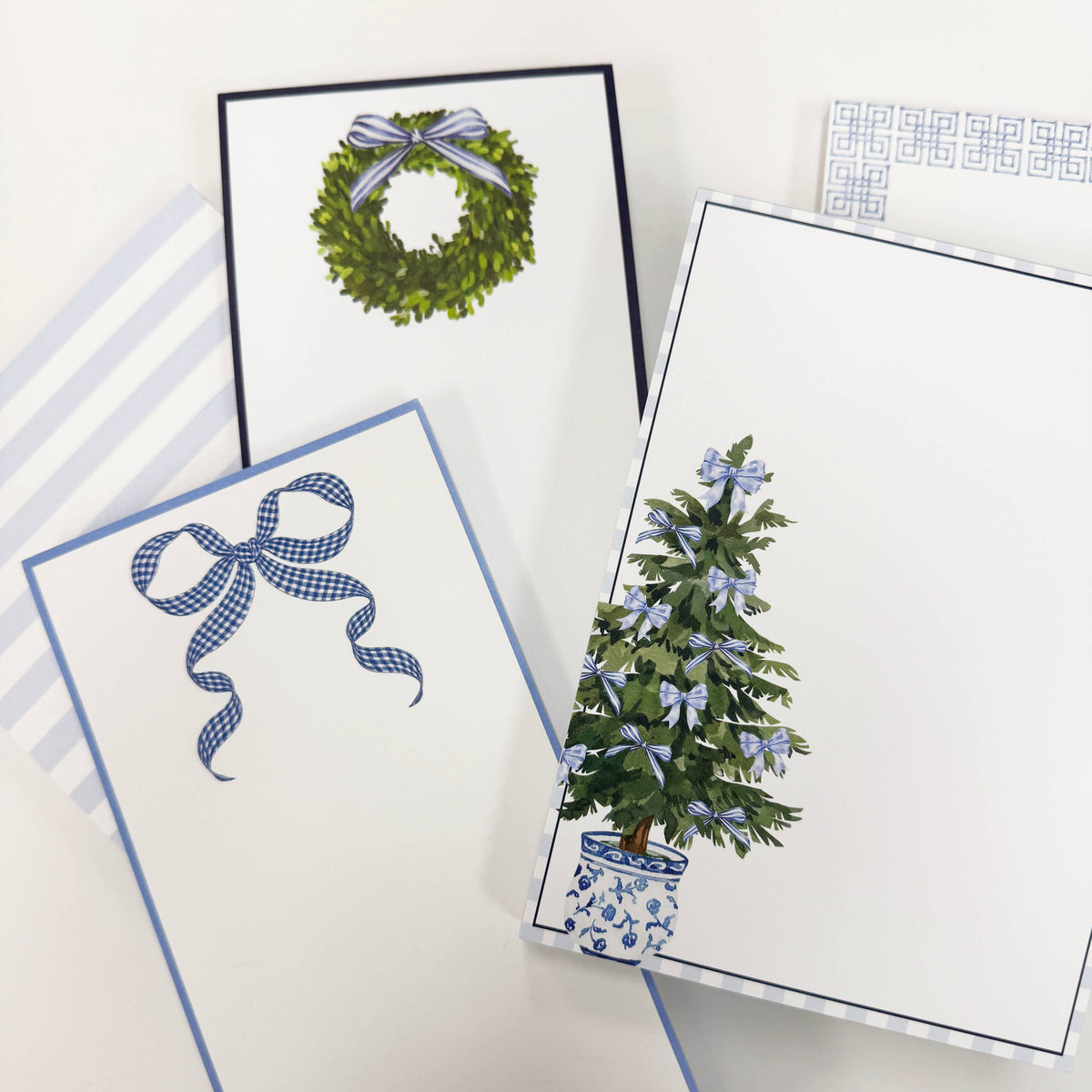 Boxwood Wreath List Notepad
