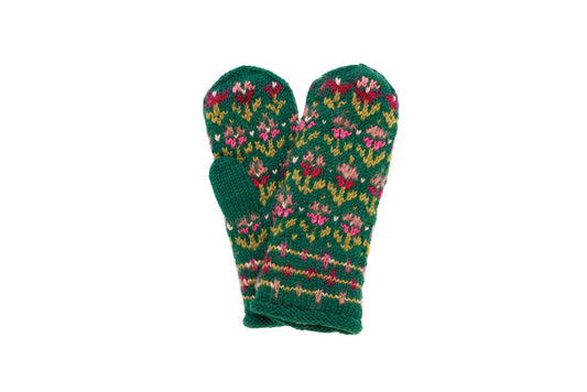 Leelu Mitten: Green