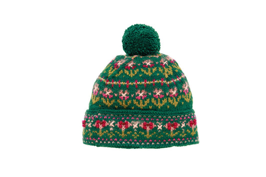 Lucy Fold Up Hat: Green