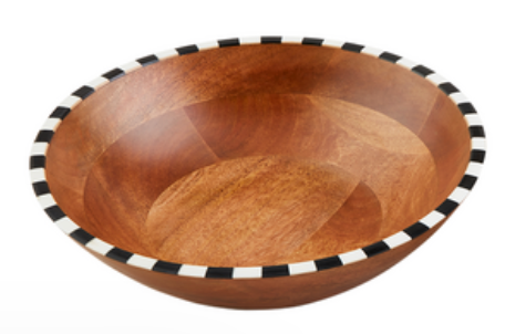Wooden bowl large