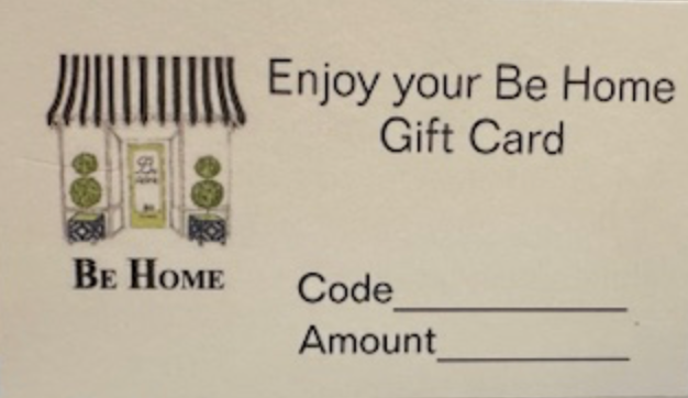 Be Home gift card