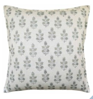 Pillow Sprig Aqua 22