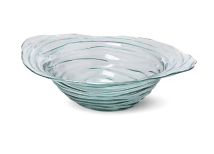 Accessory spun glass bowl