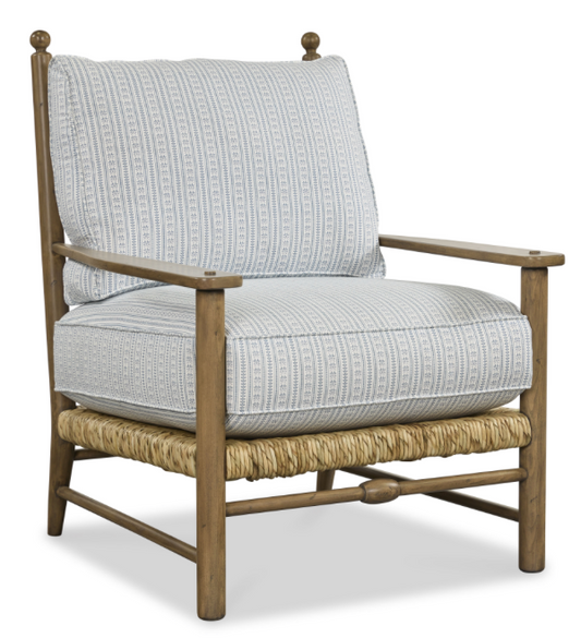 Wood/Upholstered Club chair