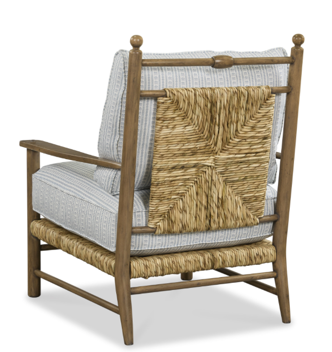 Wood/Upholstered Club chair