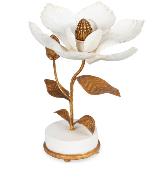 Magnolia Candle Holder, 10"