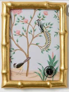 Gold Bamboo frame 5x7