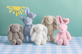 Plush Bunny Brown