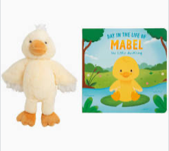 Duck book with plush