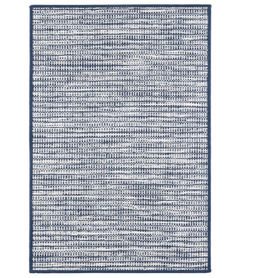 Handwoven Indoor/Outdoor Rug - Navy