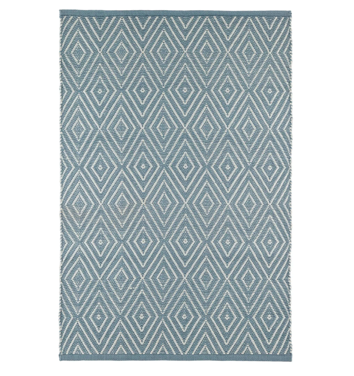 Diamond Handwoven Indoor/Outdoor Rug - Slate