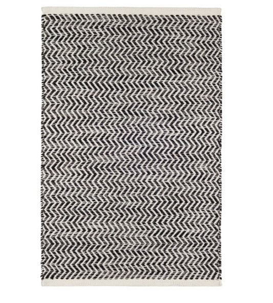 Coastal Handwoven Indoor/Outdoor Rug - Black