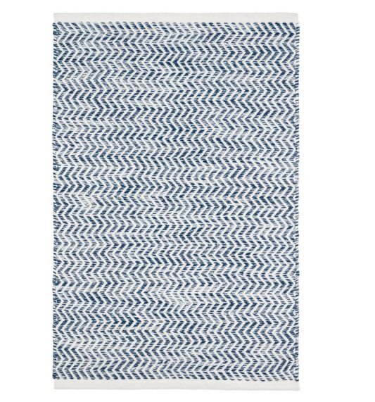 Coastal Handwoven Indoor/Outdoor Rug - Blue