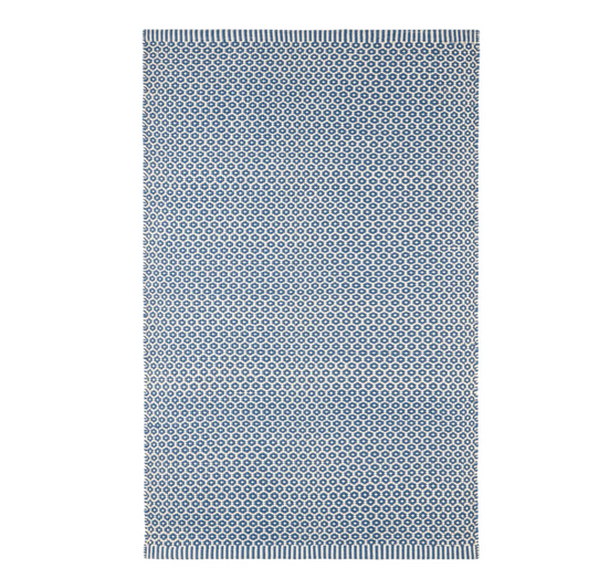 Handwoven Indoor/Outdoor Rug- Denim
