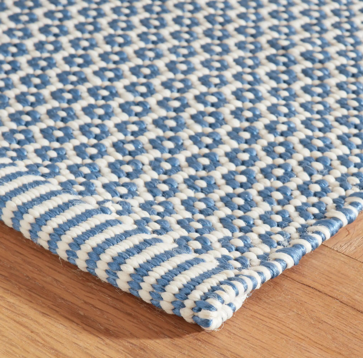 Handwoven Indoor/Outdoor Rug- Denim