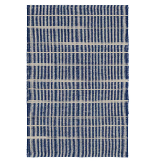 Handwoven Indoor/Outdoor Rug - Navy