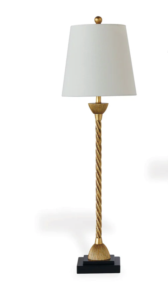 Gold Buffet Lamp