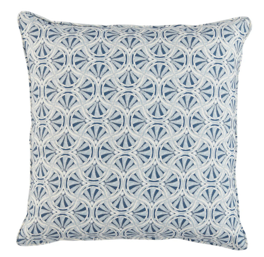 SUNDIAL INDIGO PILLOW