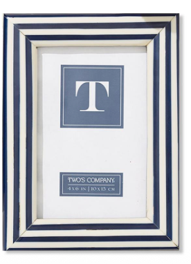 Nautical Stripe frame 4x6
