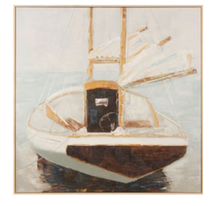 Sailboat artwork 41x41