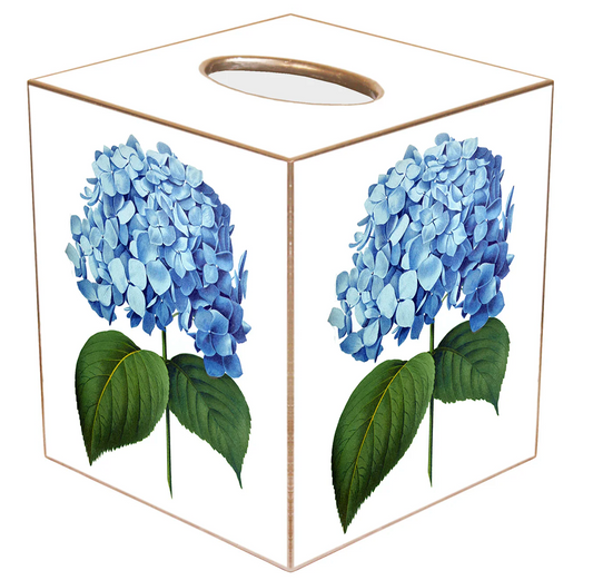 Blue Hydrangea - Tissue Box Cover