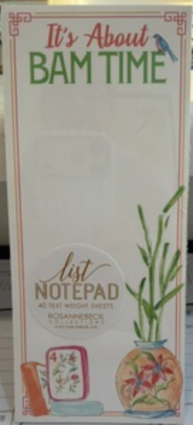 Notepad- It's About BAM Time
