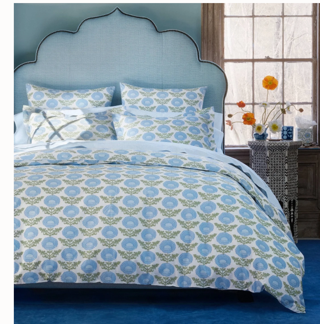 Kaavia Light Indigo Duvet - Queen