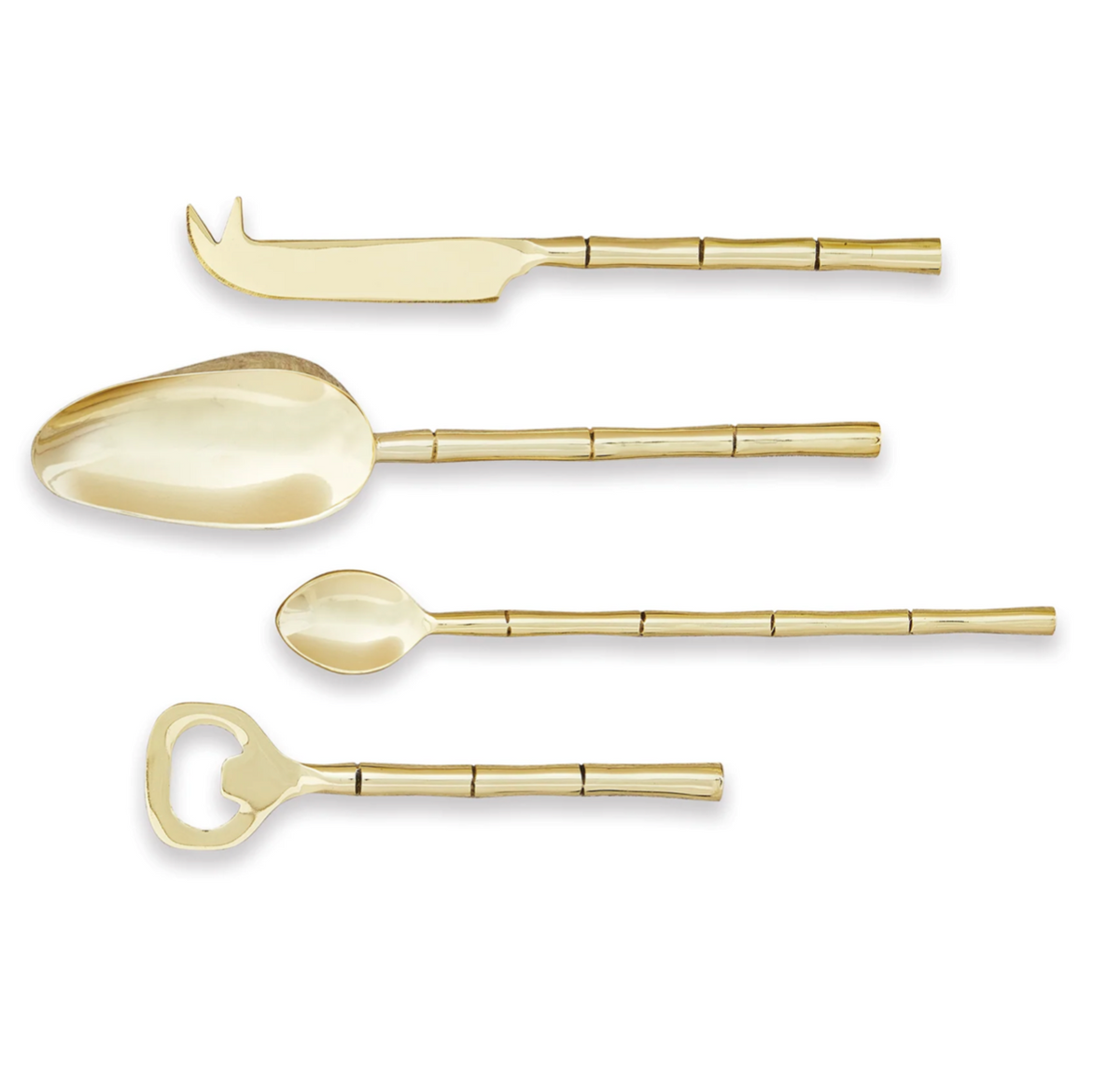 GROVE COCKTAIL ACCESSORIES, SET OF 4
