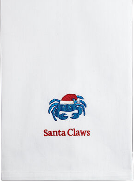 Guest towel Santa Claws