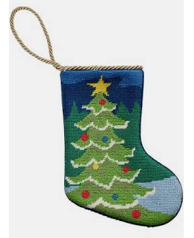 Mini Stocking Christams Tree