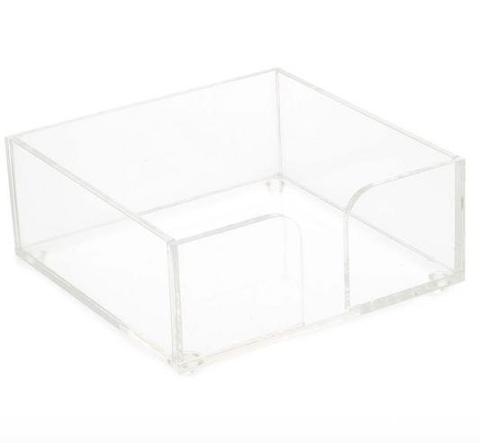 Cocktail napkin holder acrylic