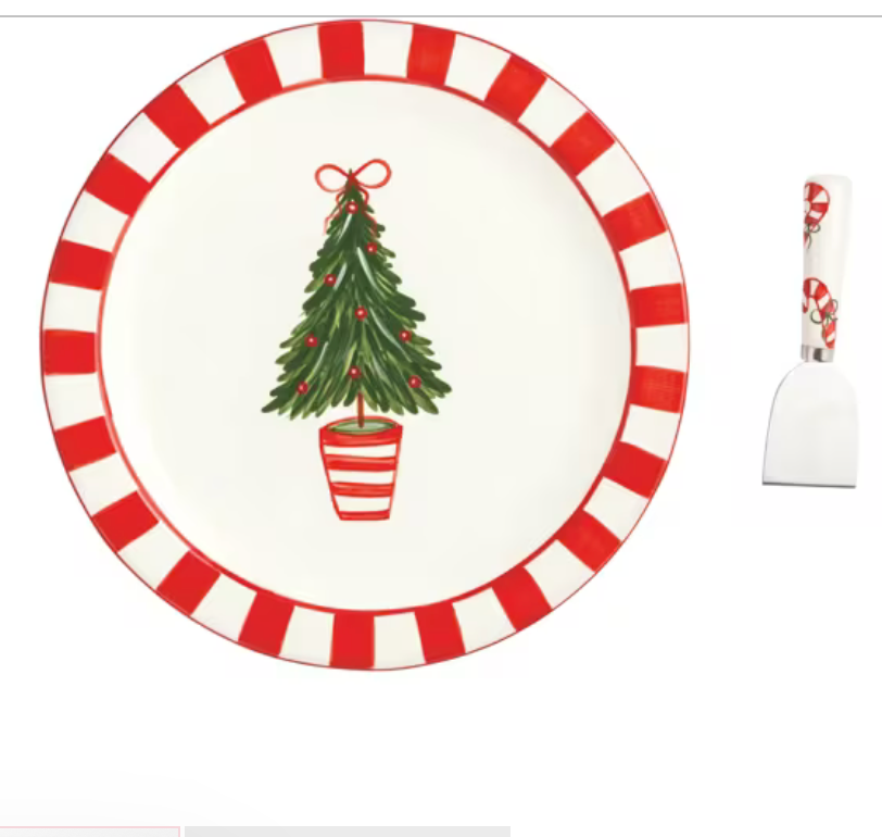 Christmas Cookie Plate