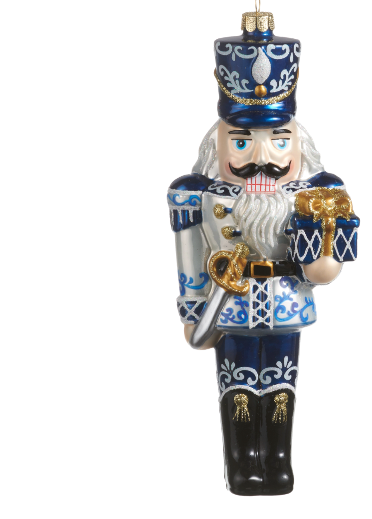 Chinoiserie Nutcracker Ornament