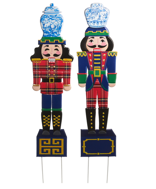 Noble Nutcracker Yard Stake