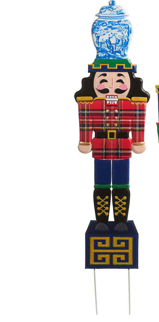 Noble Nutcracker Yard Stake
