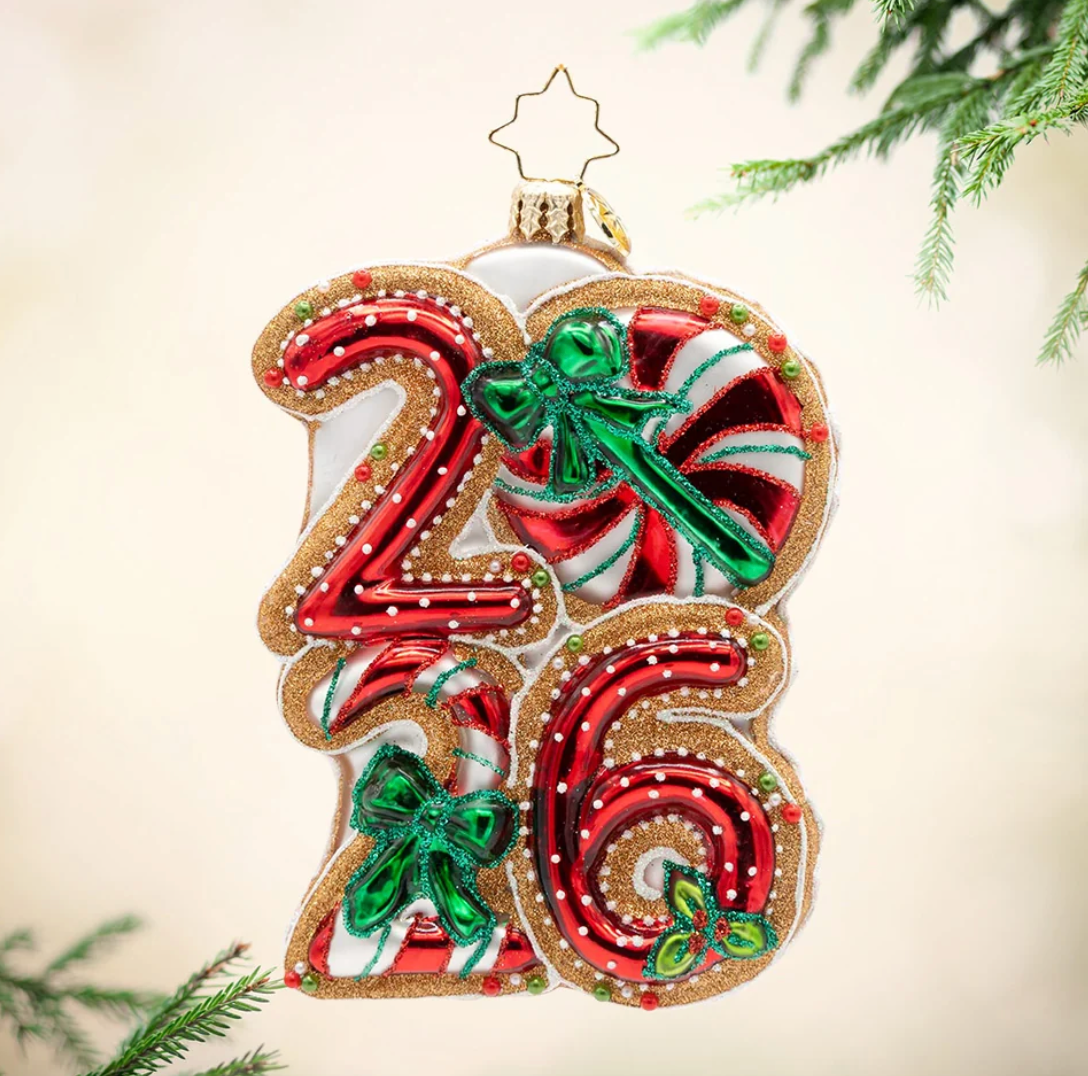 SWEET START TO 2026 ORNAMENT