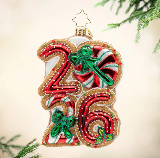 SWEET START TO 2026 ORNAMENT