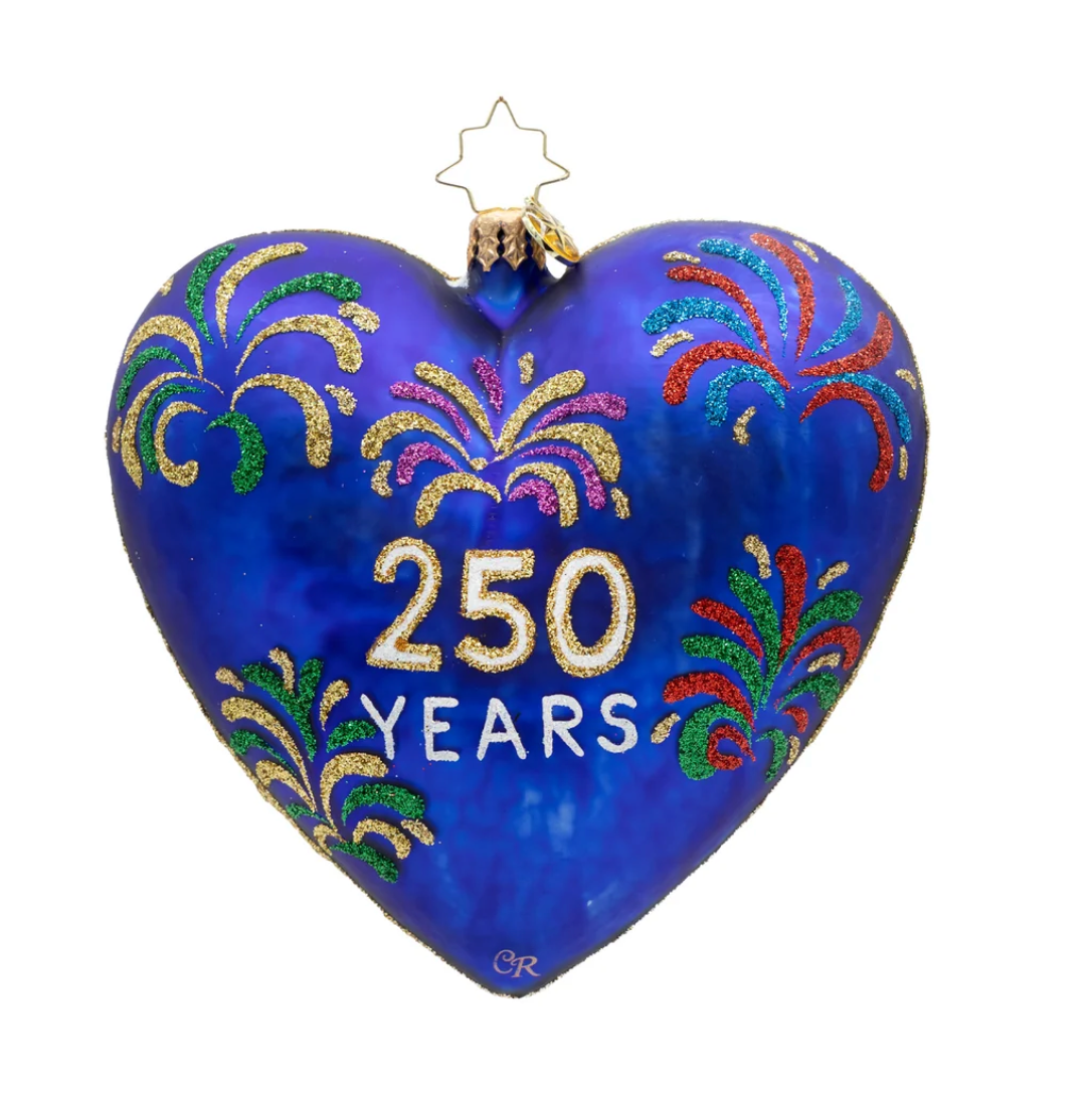 Heart of Independance Ornament