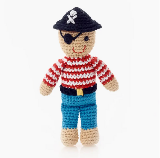Handmade Pirate Rattle