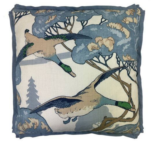 Flying Ducks Pillow