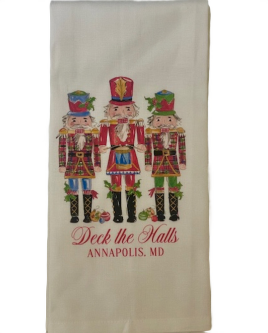 Holiday Hand Towel - Deck the Halls