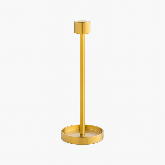 PARTY Napkin Stand (Gold) - Not sized for cocktail napkins